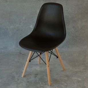 Silla De Diseño Nina Negro